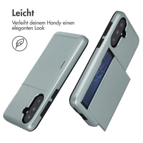 imoshion Backcover mit Kartenfach Samsung Galaxy A37 (5G) - Grün