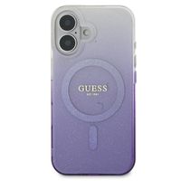 Guess MagSafe IML Glitter Gradient Case Apple iPhone 16 - Purple