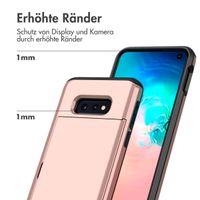 imoshion Backcover mit Kartenfach für das Samsung Galaxy S10e - Rose Gold