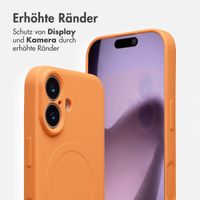 imoshion Color Back Cover mit MagSafe Apple iPhone 17 - Neon Orange