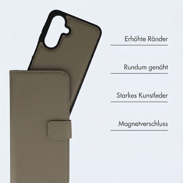 imoshion Herausnehmbare 2-in-1 Luxus-Bookcase Samsung Galaxy S24 FE - Grün
