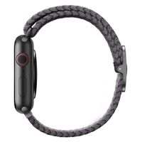 Uniq Aspen Geflochtenes Armband für die Apple Watch Series 1 bis 9 / SE (38/40/41 mm) | Series 10 (42 mm) - Granitgrau