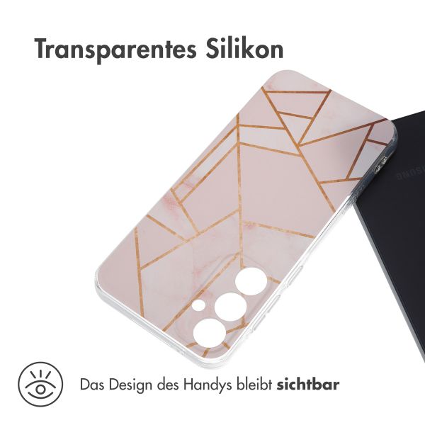 imoshion Design Hülle Samsung Galaxy A55 - Pink Graphic