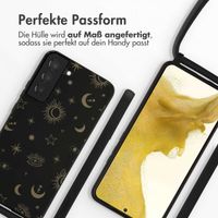 imoshion SilikonHülle design mit Band Samsung Galaxy S22 Plus - Sky Black