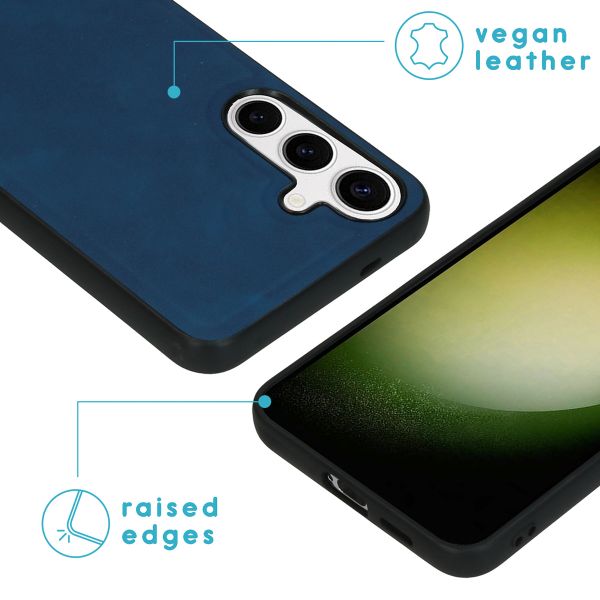 imoshion Entfernbare 2-1 Luxus Klapphülle Samsung Galaxy S24 - Blau