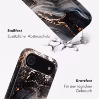 Selencia Vivid Rückabdeckung mit MagSafe Apple iPhone Air - Chic Marble Black