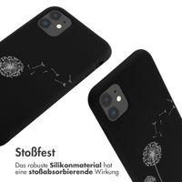 imoshion SilikonHülle design mit Band Apple iPhone 11 - Dandelion Black