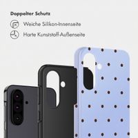 Selencia Vivid Back Cover Samsung Galaxy A36 / A56 - Happy Dots Digital Sky