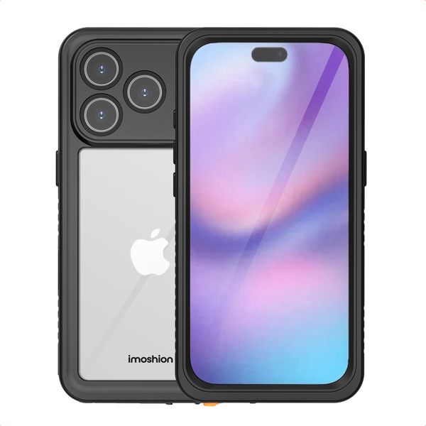 imoshion Wasserdichte 360 Hülle Apple iPhone 17 Pro - Schwarz
