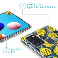 imoshion Design Hülle für das Samsung Galaxy A21s - Lemon - Gelb