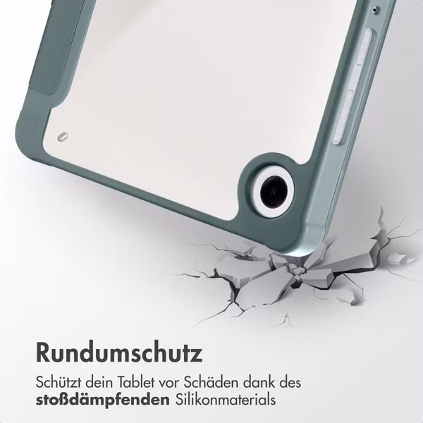imoshion Origami Klapphülle Samsung Galaxy Tab A11 - Dunkelgrün