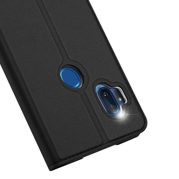 Dux Ducis Slim TPU Klapphülle Schwarz für das Motorola One Hyper