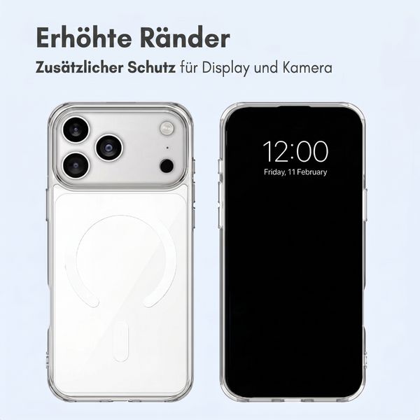 imoshion Protective Back Cover mit MagSafe Apple iPhone 18 Pro Max / 17 Pro Max - Transparent