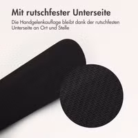 imoshion Ergonomische Handgelenkstütze – für Tastatur und Maus – Schwarz