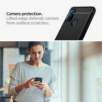 Spigen Rugged Armor Case für das OnePlus Nord N100 - Schwarz