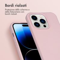 imoshion Color Backcover mit abtrennbarem Band Apple iPhone 14 Pro - Rosa