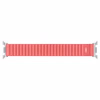 Samsung Original Fabric Armband für das  Samsung Galaxy Watch 8 (40/44mm) / Classic (46mm) - S/M - Rot