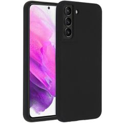 Accezz Liquid Silikoncase Samsung Galaxy S22 Plus - Schwarz