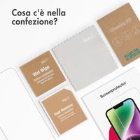 Accezz Screen Protector aus gehärtetem Glas Apple iPhone 17e / 16e / 14 / 13 / 13 Pro