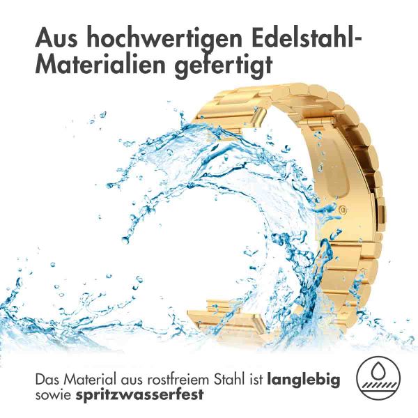 imoshion Edelstahlarmband für Huawei Watch Fit 2 - Gold