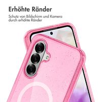 imoshion Glitzer Back Cover mit MagSafe Samsung Galaxy A56 - Glitzer Rosa