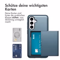 imoshion Backcover mit Kartenfach Samsung Galaxy A36 / A56 - Dunkelblau