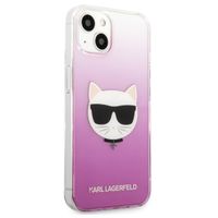 Karl Lagerfeld Hardcase Backcover Choupette für das iPhone 13 Mini - Rosa