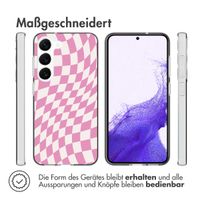 imoshion Design Hülle für das Samsung Galaxy S23 - Retro Pink Check