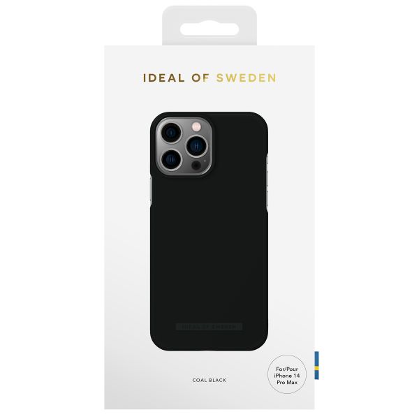 iDeal of Sweden Seamless Case Back Cover für das iPhone 14 Pro Max - Coal Black