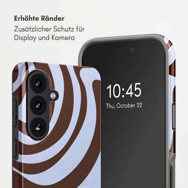 Selencia Vivid Back Cover Samsung Galaxy S26 - Dream Swirl Chocolate
