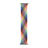 Apple Geflochtenes Solo Loop für  Apple Watch | 38/40/41/42 mm - Größe 4 - Pride Edition