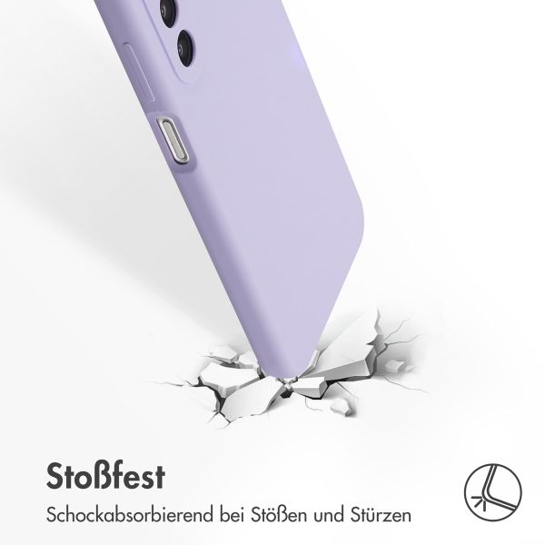 Accezz Liquid Silikoncase Samsung Galaxy A26 - Violett