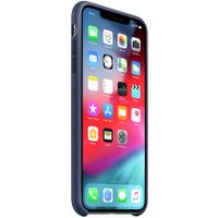 Apple Silikoncase Dunkelblau für das iPhone Xs Max