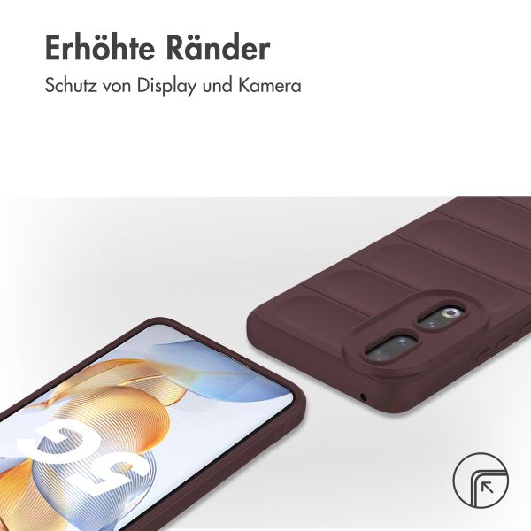 imoshion EasyGrip Back Cover für das Honor 90 - Aubergine