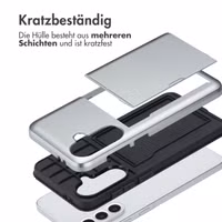 imoshion Backcover mit Kartenfach Samsung Galaxy A36 / A56 - Grau