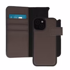 imoshion Herausnehmbare 2-in-1 Luxus-Bookcase Apple iPhone 15 - Braun