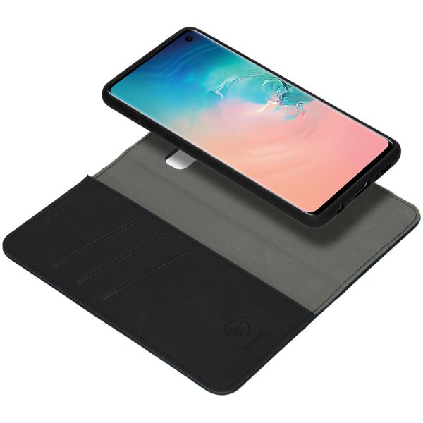 imoshion Entfernbare 2-1 Luxus Klapphülle Samsung Galaxy S10 - Schwarz
