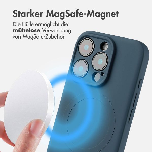 imoshion Color Back Cover mit MagSafe Apple iPhone 16 Pro - Dunkelblau