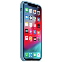 Apple Silikon-Case Cornflower für das iPhone Xs / X