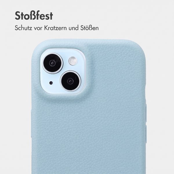 imoshion Texture Backcover Apple iPhone 15 - Hellblau