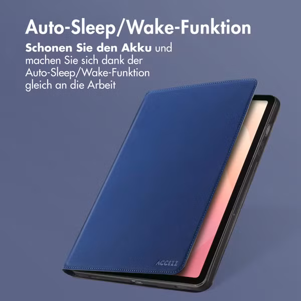 Accezz Classic Klapphülle Samsung Galaxy Tab S11 Ultra - Dunkelblau