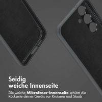 Accezz 2-in-1 Klapphülle aus Leder mit MagSafe Samsung Galaxy S24 - Onyx Black