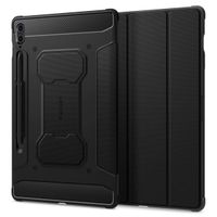 Spigen Rugged Armor Pro Klapphülle für das Samsung Galaxy Tab S9 FE Plus - Schwarz