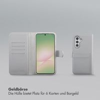 Selencia Olyn Abnehmbare Bookcase mit MagSafe Samsung Galaxy A56 - Grau