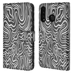 imoshion Design Klapphülle Huawei P30 Lite - Black And White