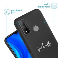 imoshion Design Hülle Huawei P Smart (2020) - Fuck Off - Schwarz