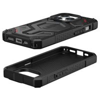 UAG Monarch Pro Backcover für das iPhone 15 Pro - Kevlar Black