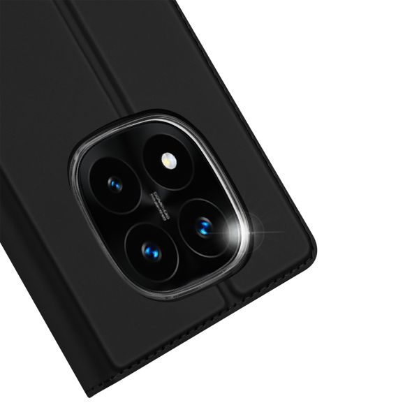 Dux Ducis Slim TPU Klapphülle für das Xiaomi Redmi Note 14 Pro Plus (5G) - Schwarz