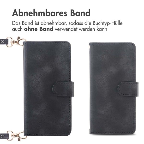 imoshion Klapphülle mit Kordel Apple iPhone 16 - Schwarz