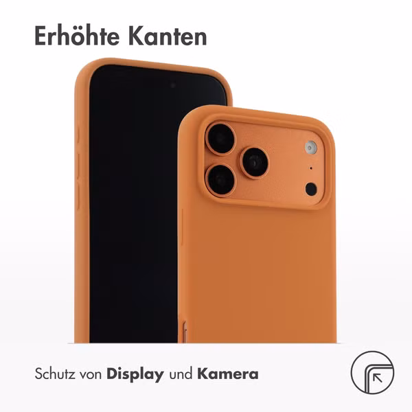 Accezz Liquid Silikoncase mit MagSafe Apple iPhone 17 Pro Max - Sunset Daisy